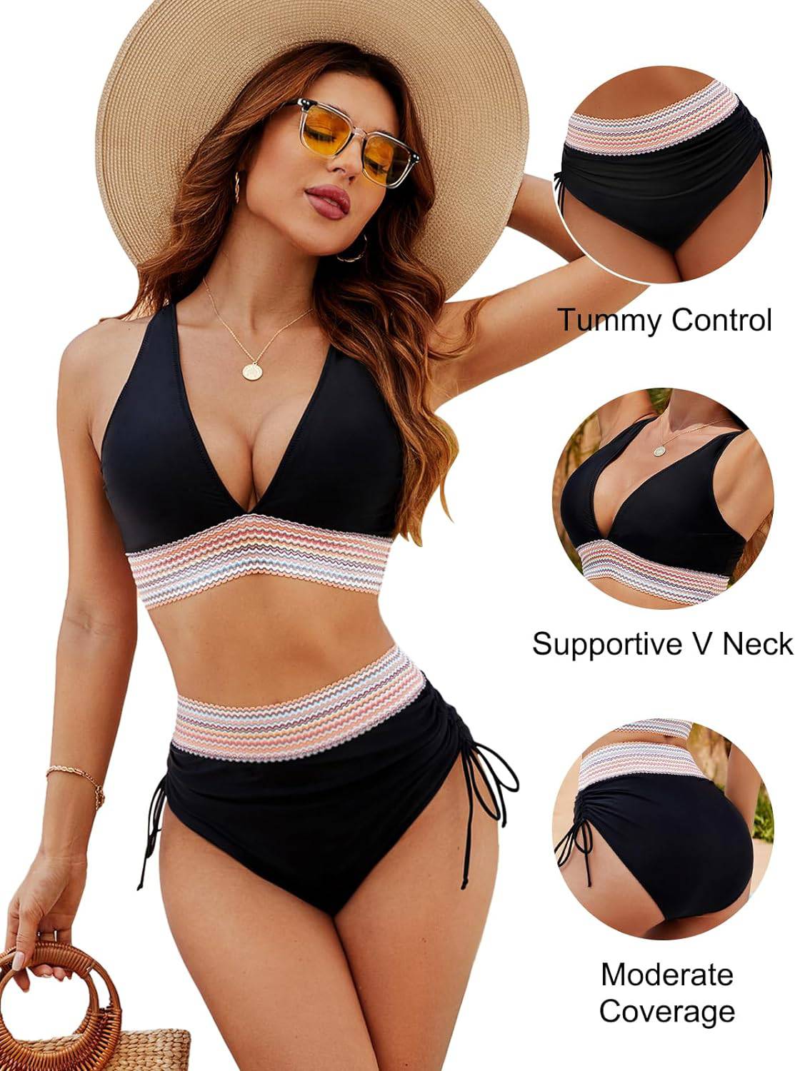 Angela | Shaping Bikini Swimwear for Women - Tummy Control Design