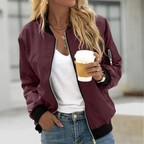 Davina Women’s Lightweight Bomber Jacket – Casual Layer