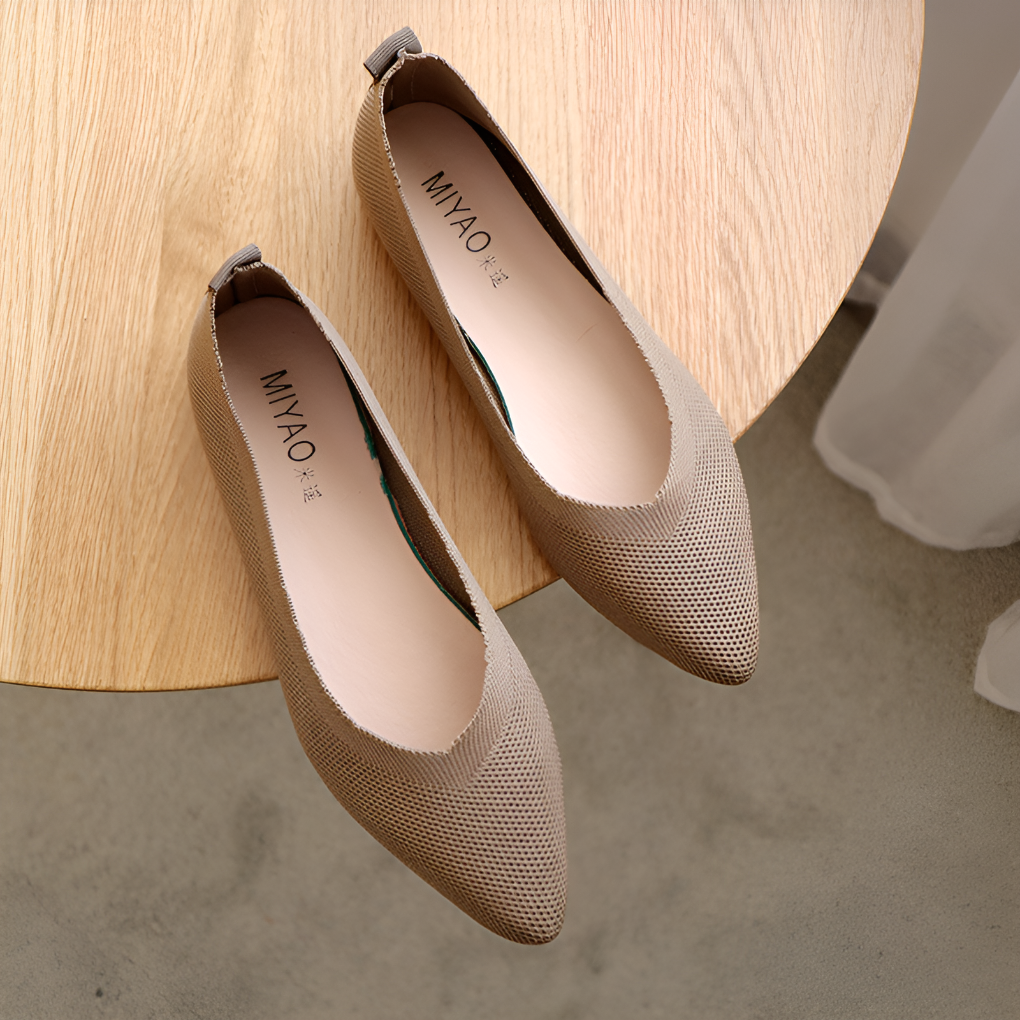 Mary | Comfortable Ballerina Shoes - Classic Round Toe
