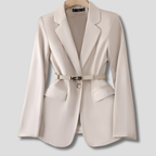 Isabella Women’s Blazer – Elegant Relaxed Fit Long Blazer