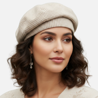 Patrica | Women’s Wool Beret – Classic Soft French Winter Hat