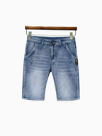 Jean shorts - Washed blue