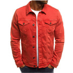 Thomas | Men’s Stylish Denim Jacket - Structured Modern Everyday Outerwear