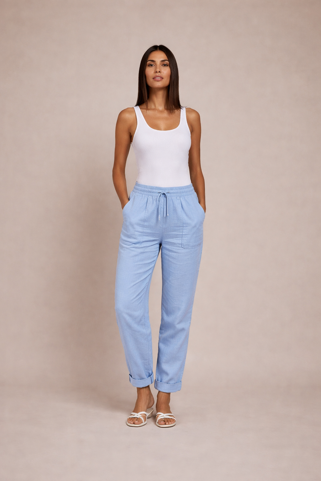 Charlotte| Lightweight Trousers – Effortless Style for Breezy Days