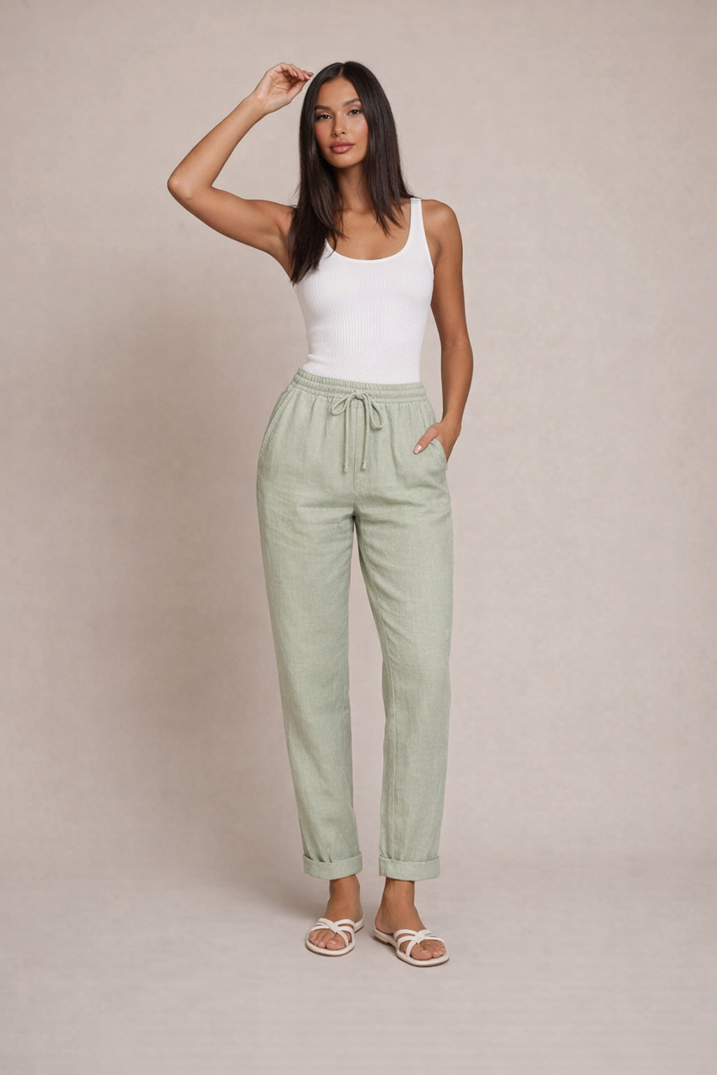 Charlotte| Lightweight Trousers – Effortless Style for Breezy Days