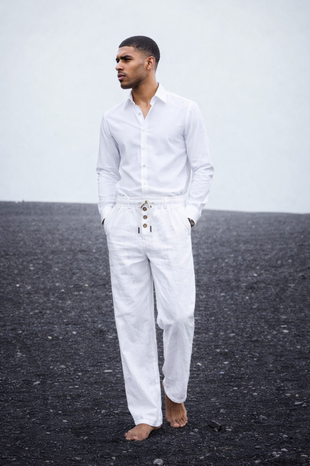 Leo| Breathable Drawstring Trousers for Summer Days
