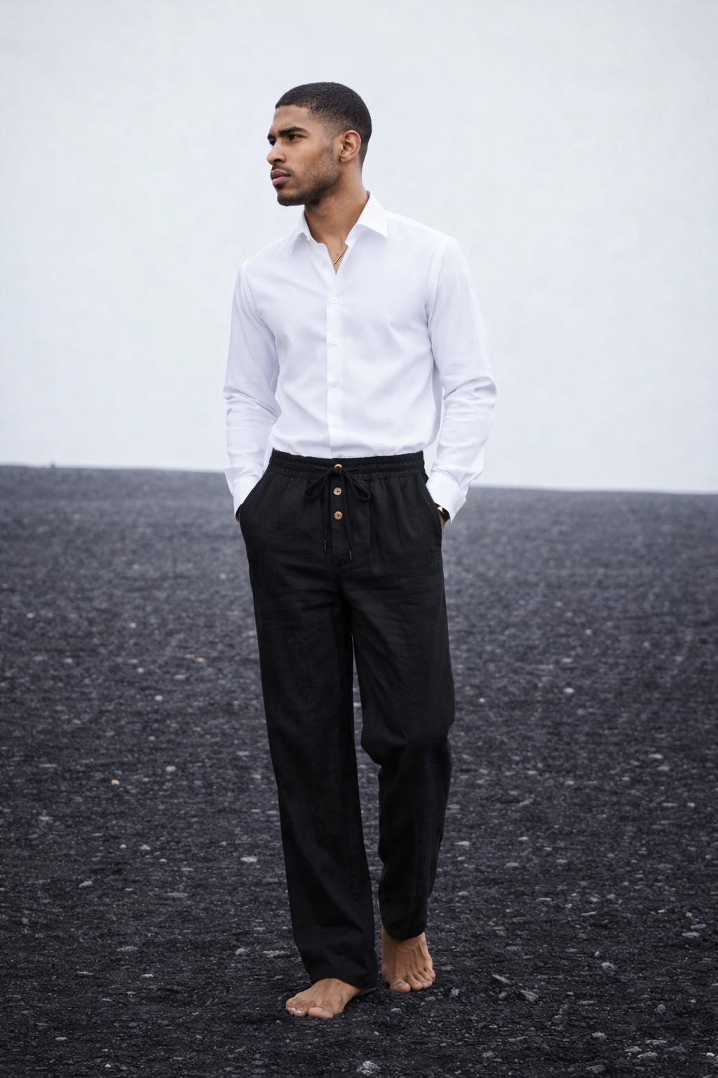 Leo| Breathable Drawstring Trousers for Summer Days