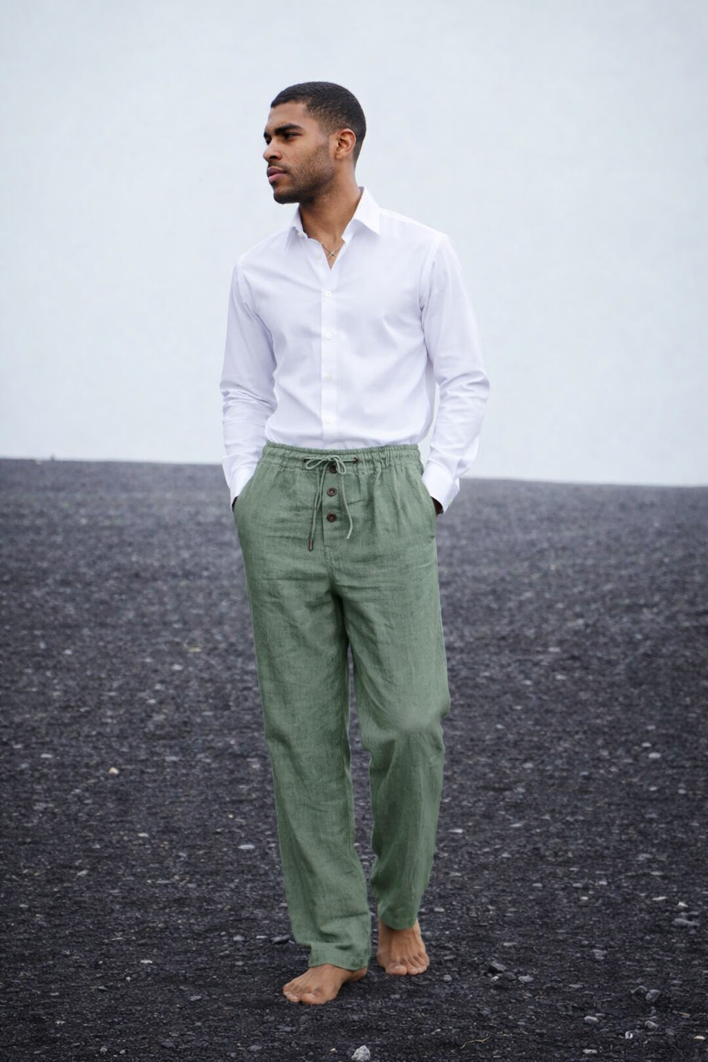 Leo| Breathable Drawstring Trousers for Summer Days