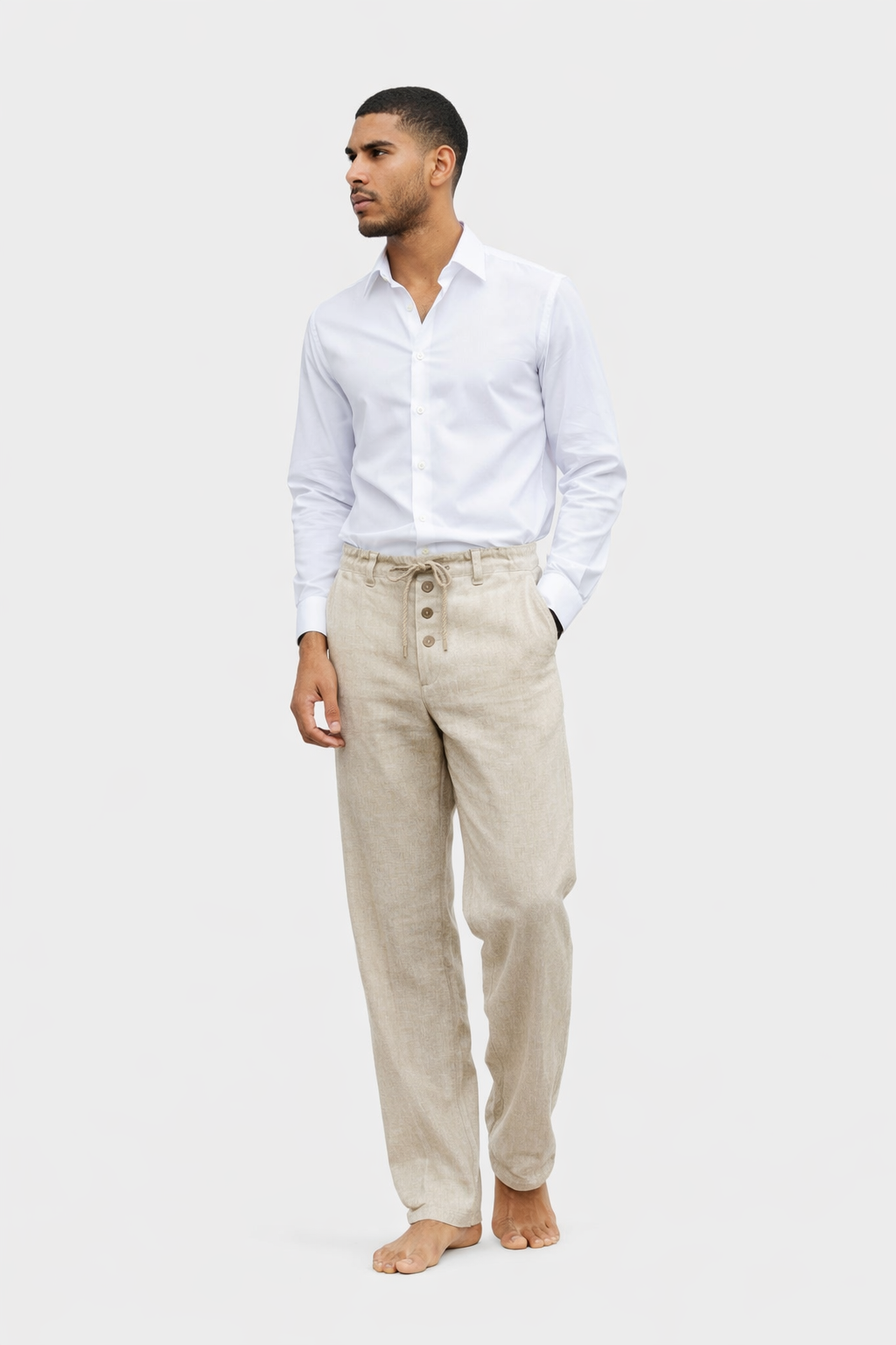 Leo| Breathable Drawstring Trousers for Summer Days