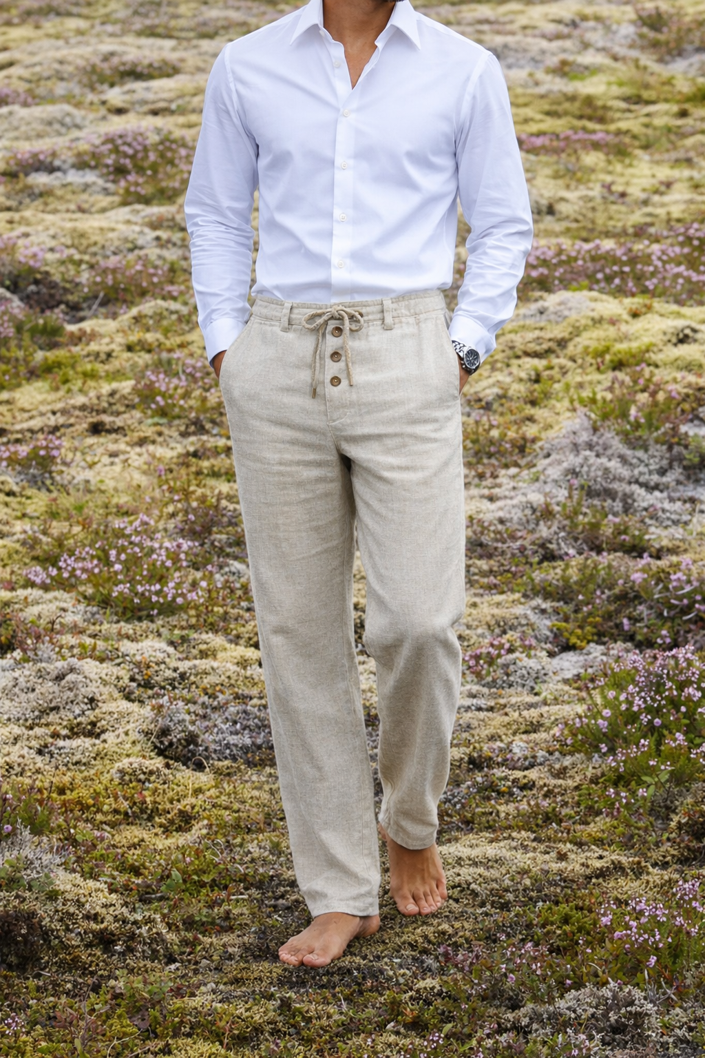 Leo| Breathable Drawstring Trousers for Summer Days