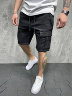 Men’s Casual Cargo Shorts – Utility Style with Side Pockets