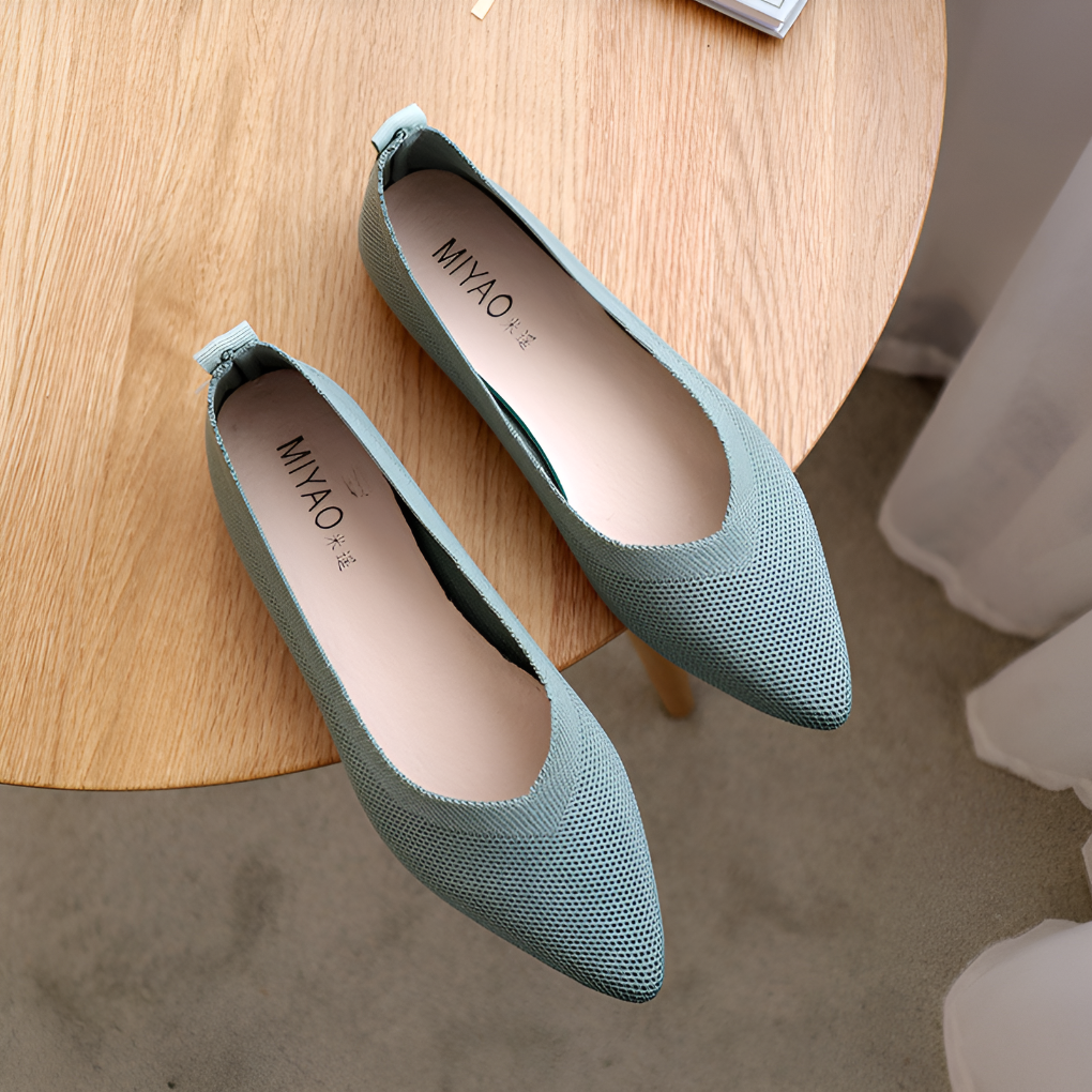 Mary | Comfortable Ballerina Shoes - Classic Round Toe