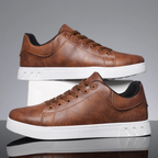 James Men’s Lace-Up Casual Sneakers | Minimalist Everyday Comfort Shoes
