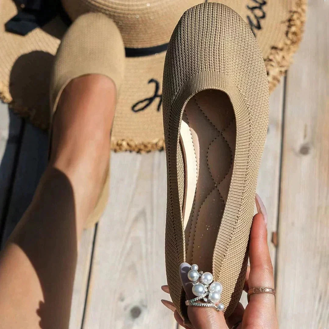 Jessica | Summer Ballerina Shoes for Women - Flat Anti-Slip Sole