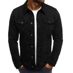 Thomas | Men’s Stylish Denim Jacket - Structured Modern Everyday Outerwear
