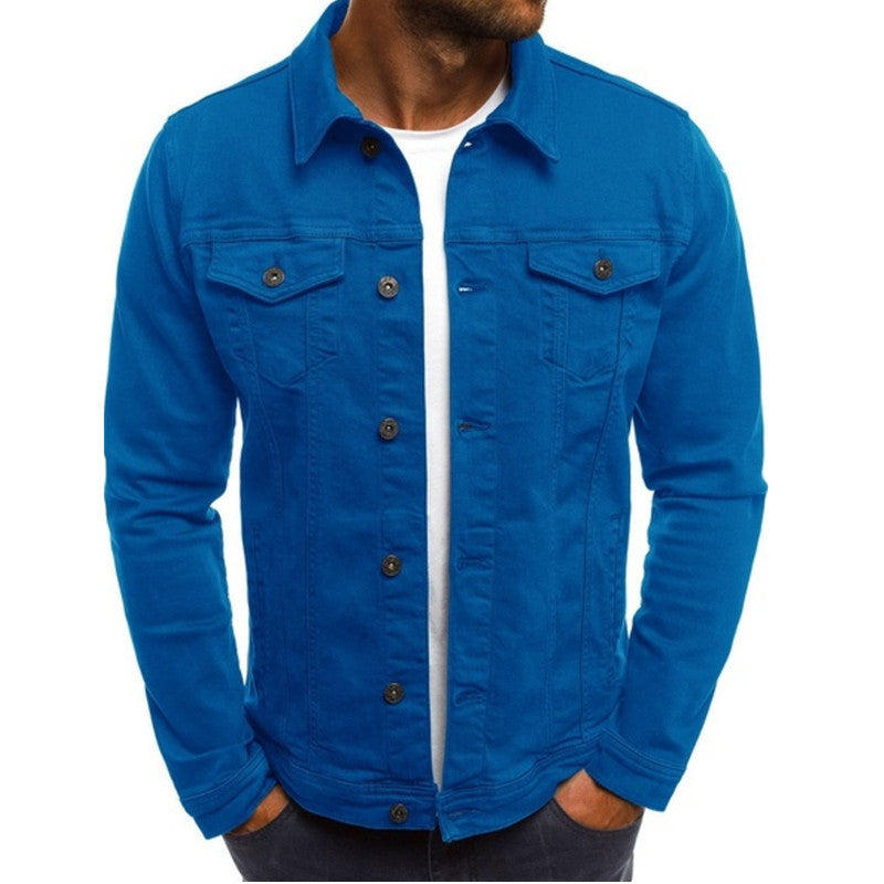 Thomas | Men’s Stylish Denim Jacket - Structured Modern Everyday Outerwear