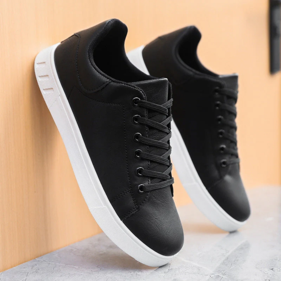 Elliot |Men's Casual Sneakers - Lace-Up Faux leather