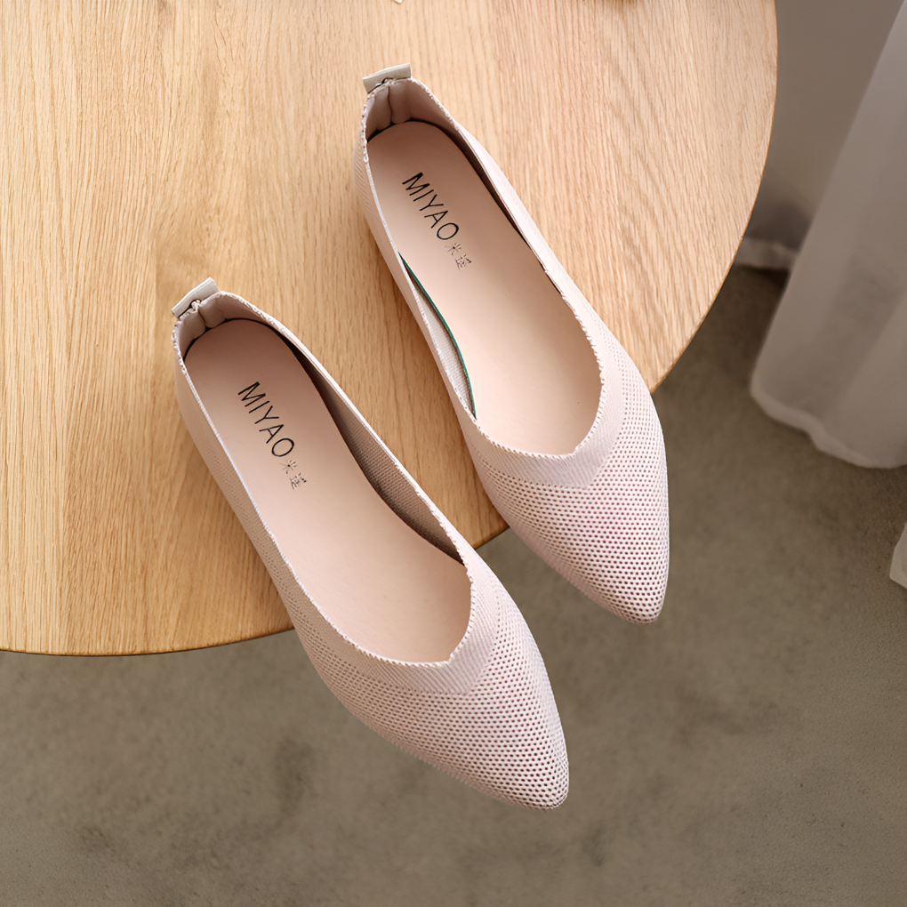 Mary | Comfortable Ballerina Shoes - Classic Round Toe