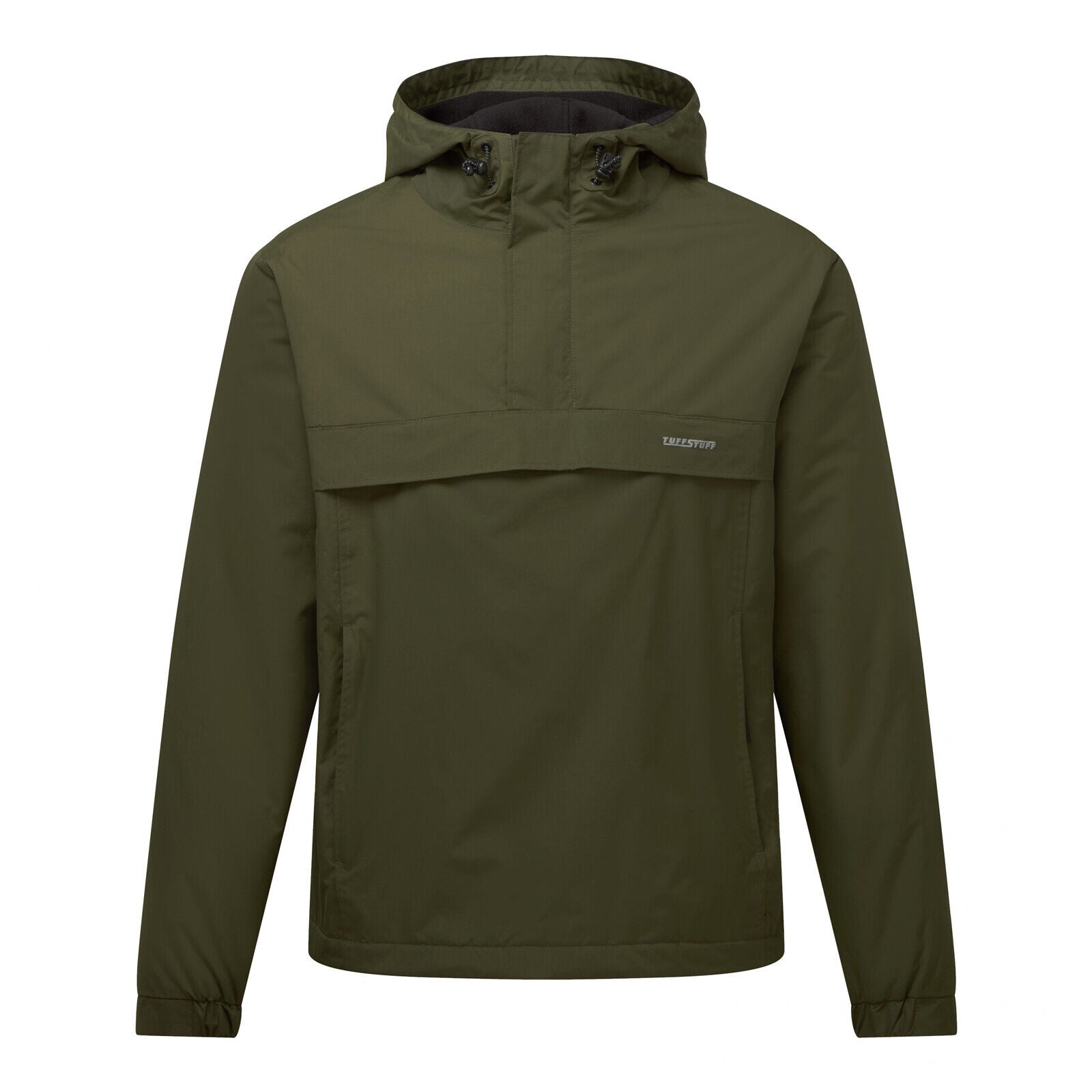 Men’s Waterproof Windbreaker Jacket – Hooded with Reflective Print