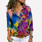 Lily Women’s Summer Blouse – Floral Lightweight Top