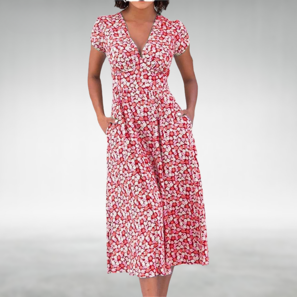 Naomi | Women’s Elegant Summer Dress – Versatile Flowy Day Dress