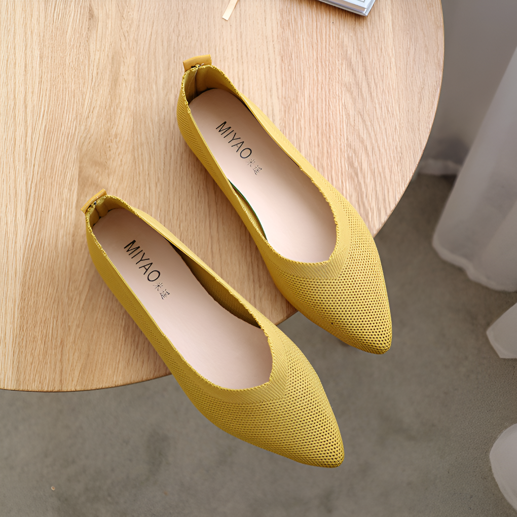 Mary | Comfortable Ballerina Shoes - Classic Round Toe