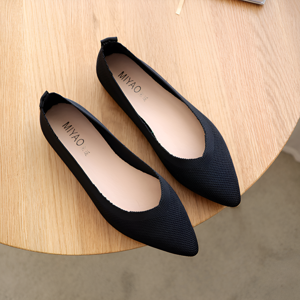 Mary | Comfortable Ballerina Shoes - Classic Round Toe