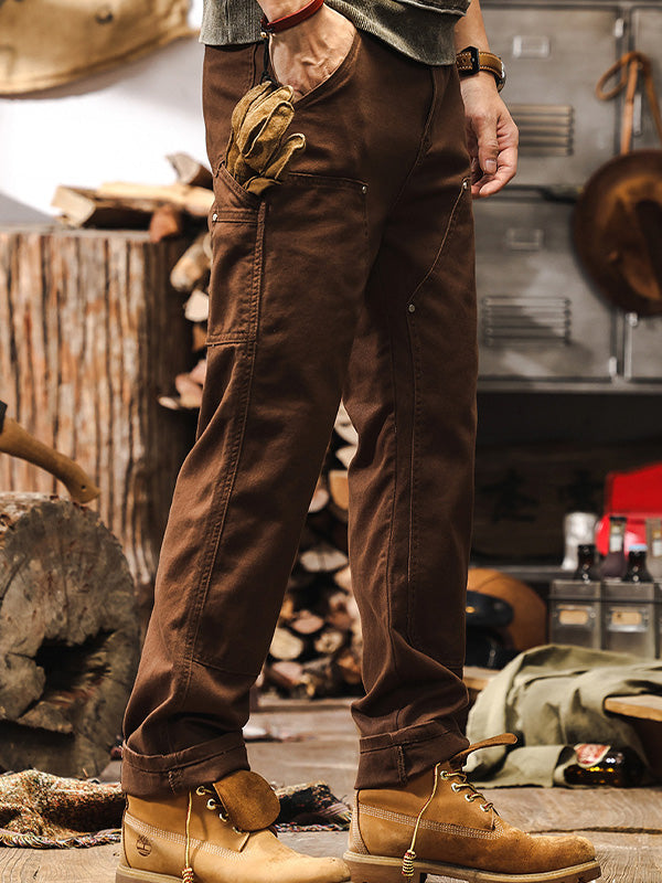 Men’s Straight-Leg Cargo Pants – Utility Style