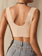 2 Pack Women’s Front Closure Bras with Lace Detail and Wide Straps