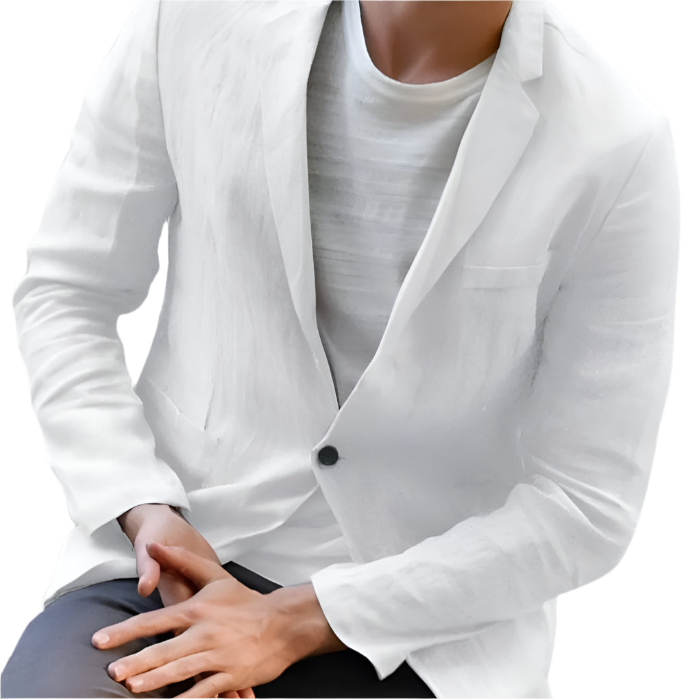 James | Elegant & Casual Men’s Linen Blazer for Every Occasion