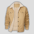 Robert Men’s Classic Bomber Jacket – Vintage Casual Style
