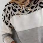 Bethany | Women's Leopard Print Soft Sweater
