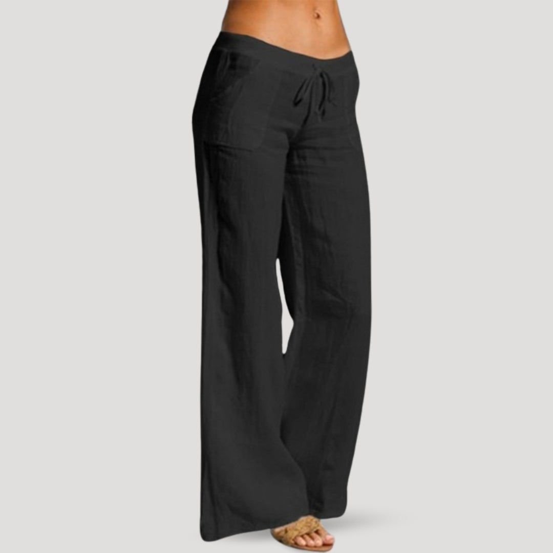 Isabella| Effortless Style Fit Pants –  Breathable Relaxed for Summer Days