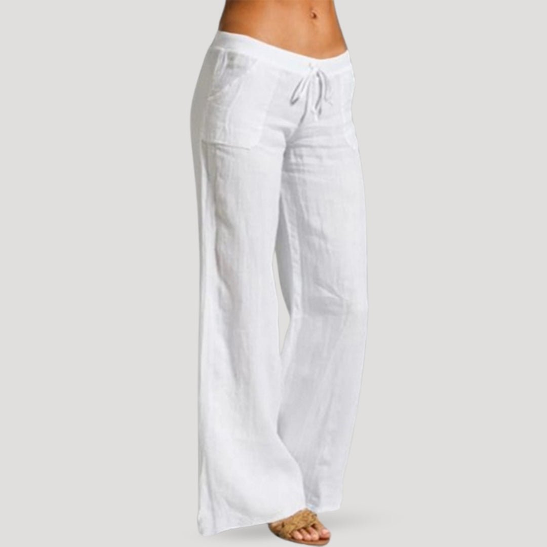 Isabella| Effortless Style Fit Pants –  Breathable Relaxed for Summer Days