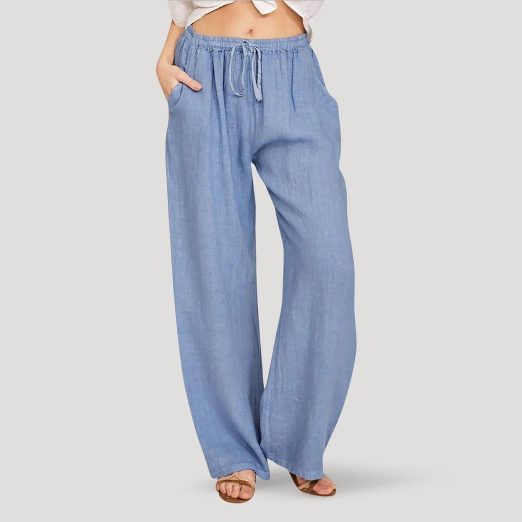 Isabella| Effortless Style Fit Pants –  Breathable Relaxed for Summer Days