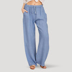 Isabella| Effortless Style Fit Pants –  Breathable Relaxed for Summer Days