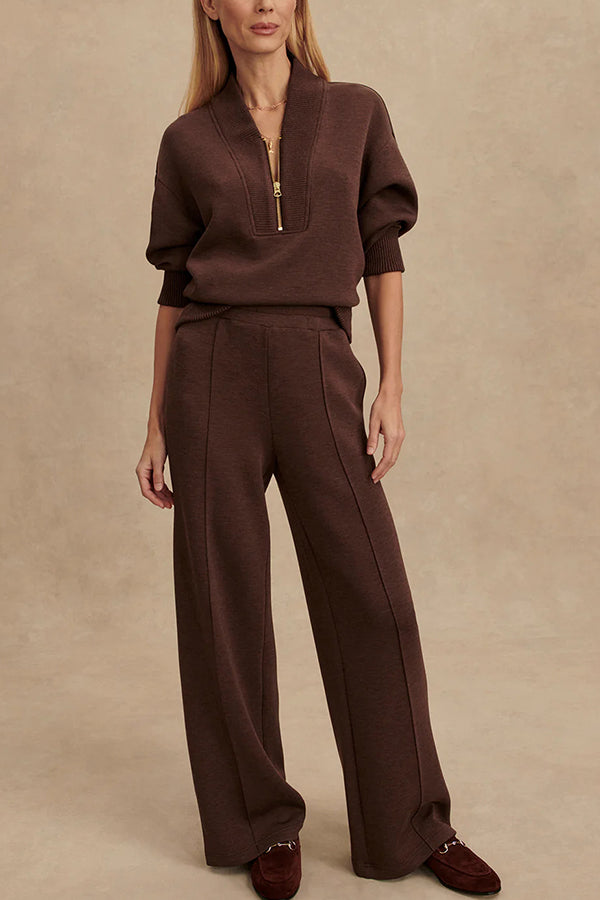 Women’s Cotton Loungewear Set – Fitted Two Piece Co-ord Outfit