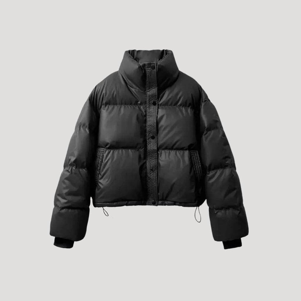 Philippa Women’s Cropped Puffer Jacket – Winter Casual Layer