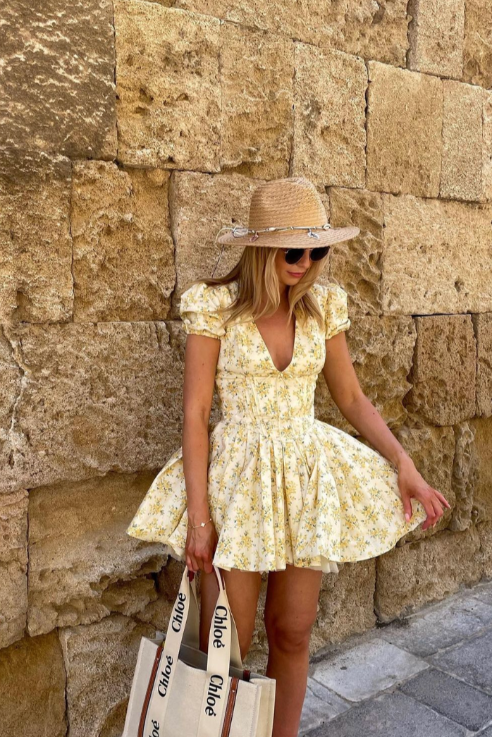 Olivia | Women’s Charming Floral Sundress - Perfect for Sunny Days