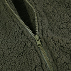 Ellen Women’s Hooded Open Front Teddy Jacket with Relaxed Fit