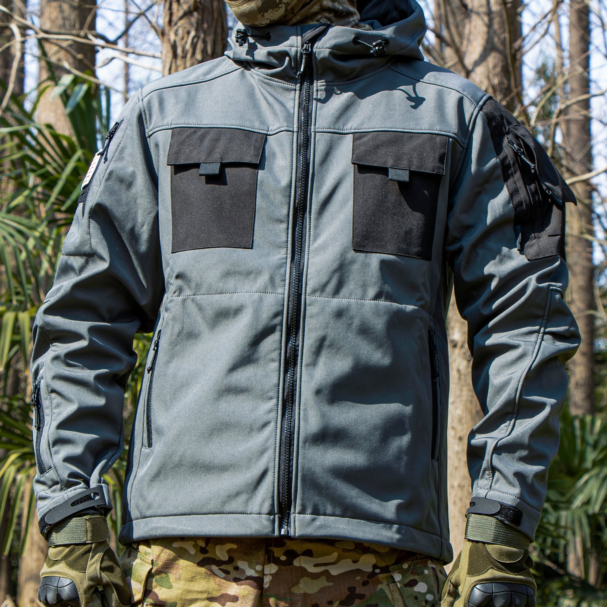 Brock | Men Tactical Jacket – Waterproof Outdoor Softshell for All Terrain