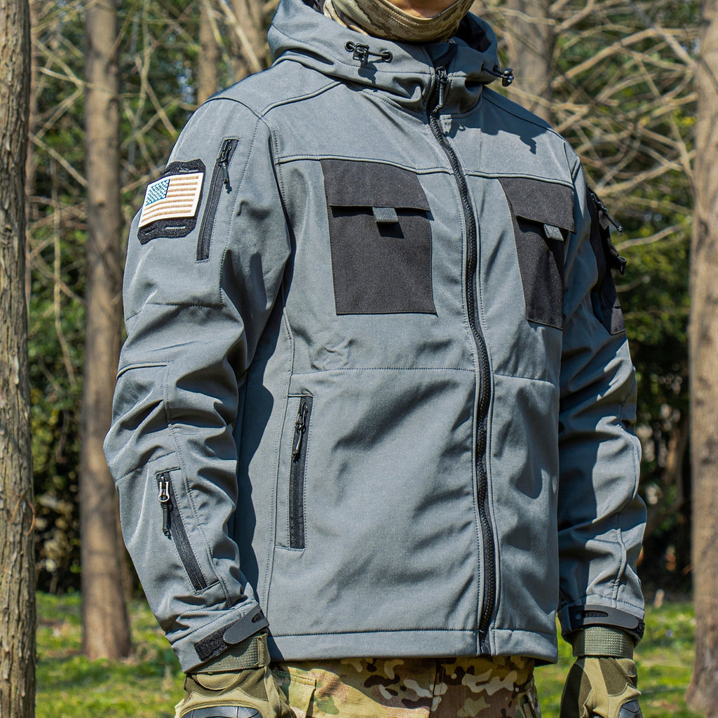 Brock | Men Tactical Jacket – Waterproof Outdoor Softshell for All Terrain