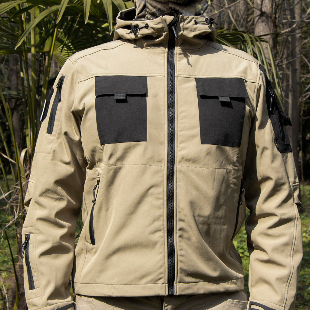 Brock | Men Tactical Jacket – Waterproof Outdoor Softshell for All Terrain