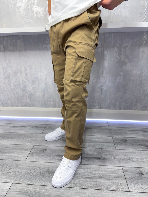 Pantalón de carga de día a día - beige