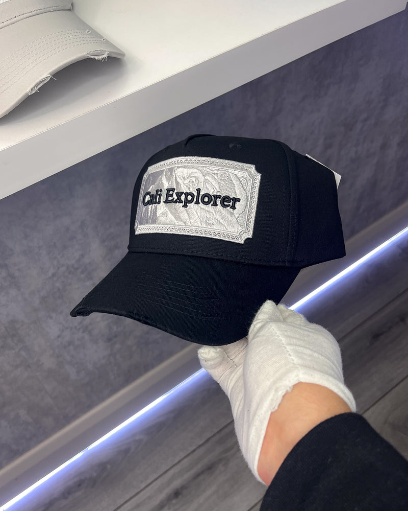 CALI | Black Explorer Plate cap