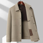 Men's Winter Jacket | Classic Wool Design