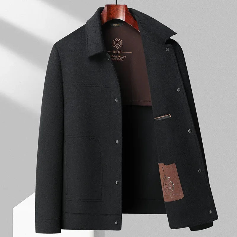 Men's Winter Jacket | Classic Wool Design