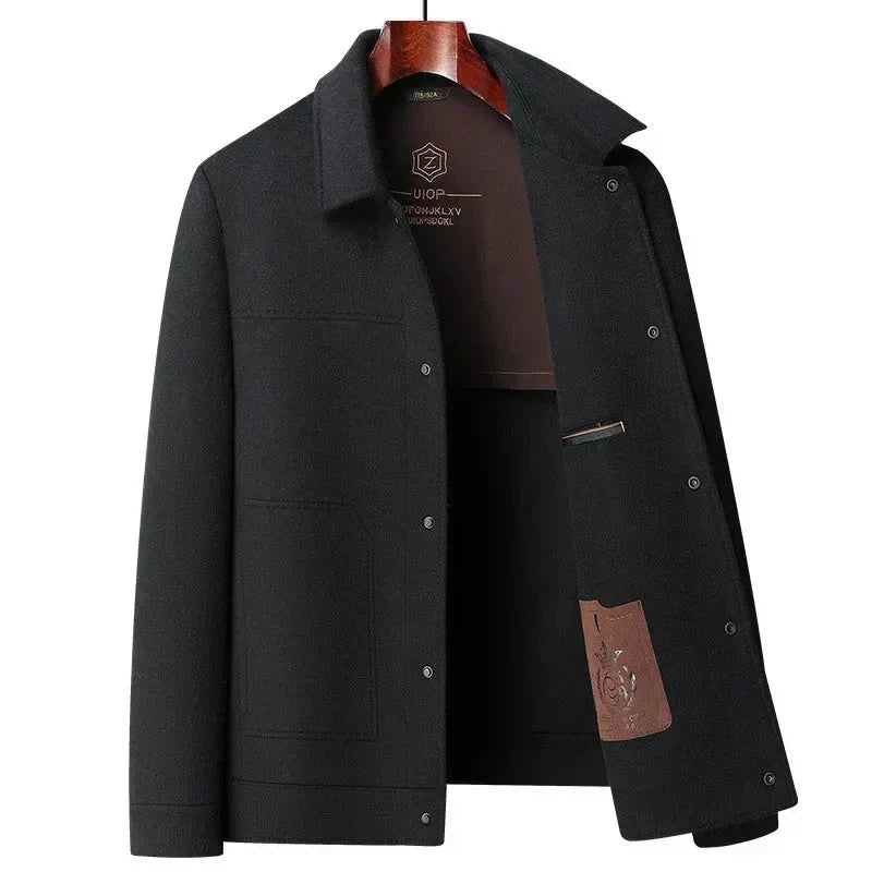 Men's Winter Jacket | Classic Wool Design