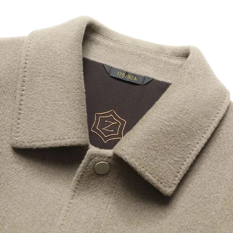 Men's Winter Jacket | Classic Wool Design