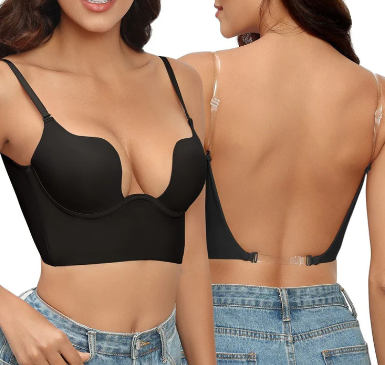 Sophia Women’s Backless Bra with Adjustable Support